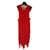 GIVENCHY  Dresses T.International S Silk Red  ref.825465