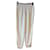 ERMANNO SCERVINO Pantalon T.fr 36 SYNTHÉTIQUE Blanc  ref.825519