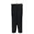 Hermès HERMES Pantalon T.International L Laine Noir  ref.825539