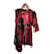 MARQUES ALMEIDA Robes T.International S Coton Rouge  ref.825546