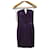 YVES SAINT LAURENT  Dresses T.International M Silk Purple  ref.825560