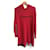 ERMANNO SCERVINO Tricot T-shirt.fr 42 cotton Coton Rouge  ref.825702