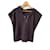 FABIANA FILIPPI Tricot T-shirt.fr 34 Wool Laine Violet  ref.825706