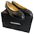 Cambon Chanel Zapatillas de ballet Negro Cuero  ref.825737