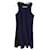 CARVEN Robes T.International M Laine Bleu  ref.825757