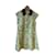 CARVEN  Dresses T.fr 38 silk Green  ref.825762