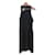 CHANEL  Dresses T.International M Silk Black  ref.825769