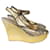PRADA  Sandals T.eu 37 Exotic leathers Silvery  ref.825773