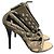 BALMAIN Sandales T.UE 39 cuir de vachette