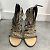 BALMAIN Sandales T.UE 39 cuir de vachette - vue 3