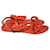 GIVENCHY  Sandals T.eu 37 rubber Red  ref.826057