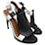 GIVENCHY  Sandals T.eu 39 Leather Black  ref.826061