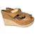JIMMY CHOO  Sandals T.eu 36.5 Leather Beige  ref.826088