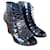 GIVENCHY  Ankle boots T.eu 39 Leather Black  ref.826176