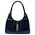 Black Coated Canvas Gucci Bardot Bag Cloth  ref.826266