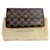 Louis Vuitton portefeuilles Toile Marron  ref.826293