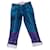 Montsouris Louis Vuitton Jeans Red Blue Cotton  ref.826358
