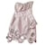 VICTOR & ROLF DRESS Pink Beige Cotton  ref.826399