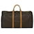 Louis Vuitton Keepall 60 Brown Cloth  ref.826414