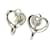 Tiffany & Co Open Heart Silvery Silver  ref.826460