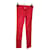 J BRAND  Jeans T.US 25 cotton Red  ref.827072