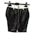 ALEXANDER MCQUEEN  Skirts T.fr 34 Denim - Jeans Black  ref.827120