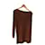 FENDI  Knitwear T.International S Synthetic Brown  ref.827164