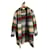 ISABEL MARANT ETOILE  Coats T.International XS Wool Multiple colors  ref.827173