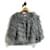 Autre Marque RED VALENTINO GARAVANI  Jackets T.International M Fur Grey  ref.827209