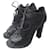 PIERRE HARDY  Ankle boots T.eu 38 Leather Black  ref.827301