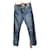 Frame Denim FRAME Jeans T.US 24 Baumwolle - Elasthan Blau  ref.827393