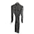 Robes SAINT LAURENT T.fr 36 silk Soie Noir  ref.827443