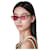Gafas de sol FENDI T.  el plastico Rosa Plástico  ref.827545
