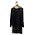 SAINT LAURENT  Dresses T.International M Viscose Black  ref.827642