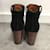 MARC JACOBS Botas de tobillo T.EU 38 Ante Negro - vista 4