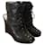 MARC JACOBS  Ankle boots T.eu 37 Leather Black  ref.827712