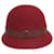 Hermès HERMES Hüte T.cm 57 Wolle Rot  ref.827813