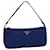 PRADA Pochette Accessoire Nylon Bleu Marine Authentique 36998  ref.828108