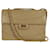 Chanel Timeless Classica Tasche mit Drehverschluss aus beigem Leder  ref.828205
