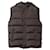 Gucci Hooded Puffer Vest Jacket in Dark Brown Polyamide   ref.828780