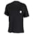 Balenciaga T-Shirt Logo BB Bio en Coton Noir  ref.828790