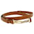 LOUIS VUITTON Shoulder Strap Leather 36.6""-43.7"" Zipangu Gold LV Auth 36913  ref.828861