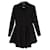 Autre Marque Abwesenheit von Farbe Kleid Schwarz Baumwolle  ref.829165