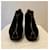 Yves Saint Laurent Bottines YSL TripToo avec bordure dorée Noir  - vue 2