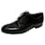 Zapatos Derby de charol Dior con cordones Negro  ref.829186