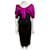 Diane Von Furstenberg DvF vintage Kitt dress Pink Chocolate Silk Wool  ref.829188