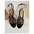 Sandali con lacci Gianvito Rossi in pelle nera 39 Nero - vista 7