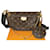 Louis Vuitton Multi pochette accessoires Dark brown Cloth  ref.829261