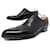 ZAPATOS JM WESTON 528 RICHELIEU BOUT FLORAL 8.5do 42.5 Zapatos de cuero negro  ref.829493