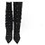 ZAPATOS BOTAS VALENTINO QW2S0H82ROCKSTUD DIW 38.5 Botas de ante negro - vista 5